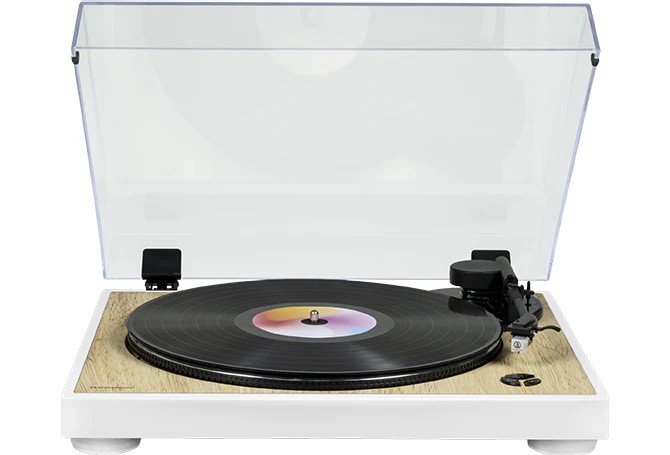 Thomson TT300 Giradischi con trasmissione a cinghia Bianco Legno Thomson TT300 Giradischi con trasmissione a cinghia Bianco Legno