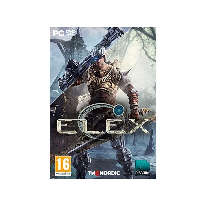 THQ Nordic 1022544 ELEX PC Videogioco Action Adventure Mondo Aperto Post-Apocalittico Grafica Disegnata a Mano Sviluppato da Piranha Bytes colore Nero