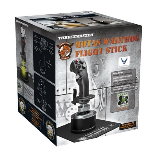 Thrustmaster HOTAS Warthog Flight Stick Nero USB 2.0 Joystick PC