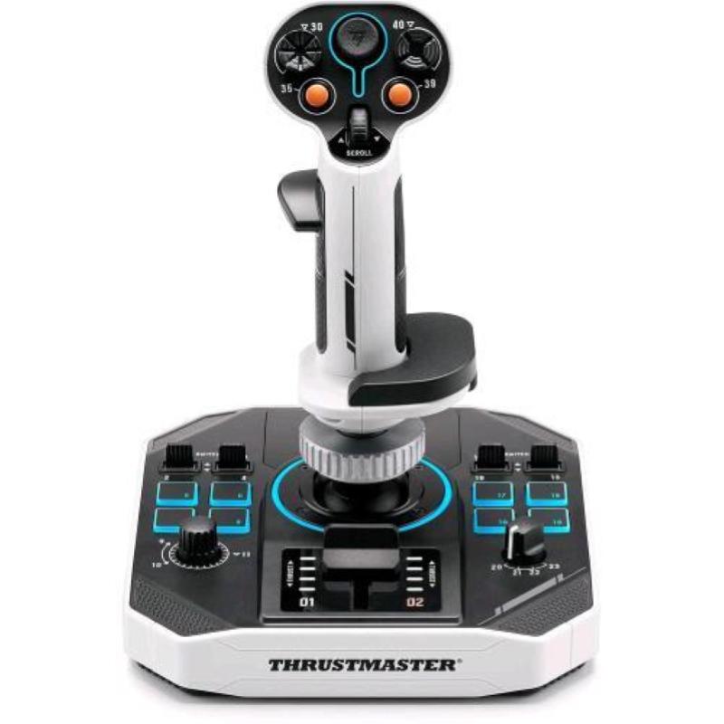 Thrustmaster - Simulatore Di Volo Sol-r 1 Flightstick-bianco / Nero