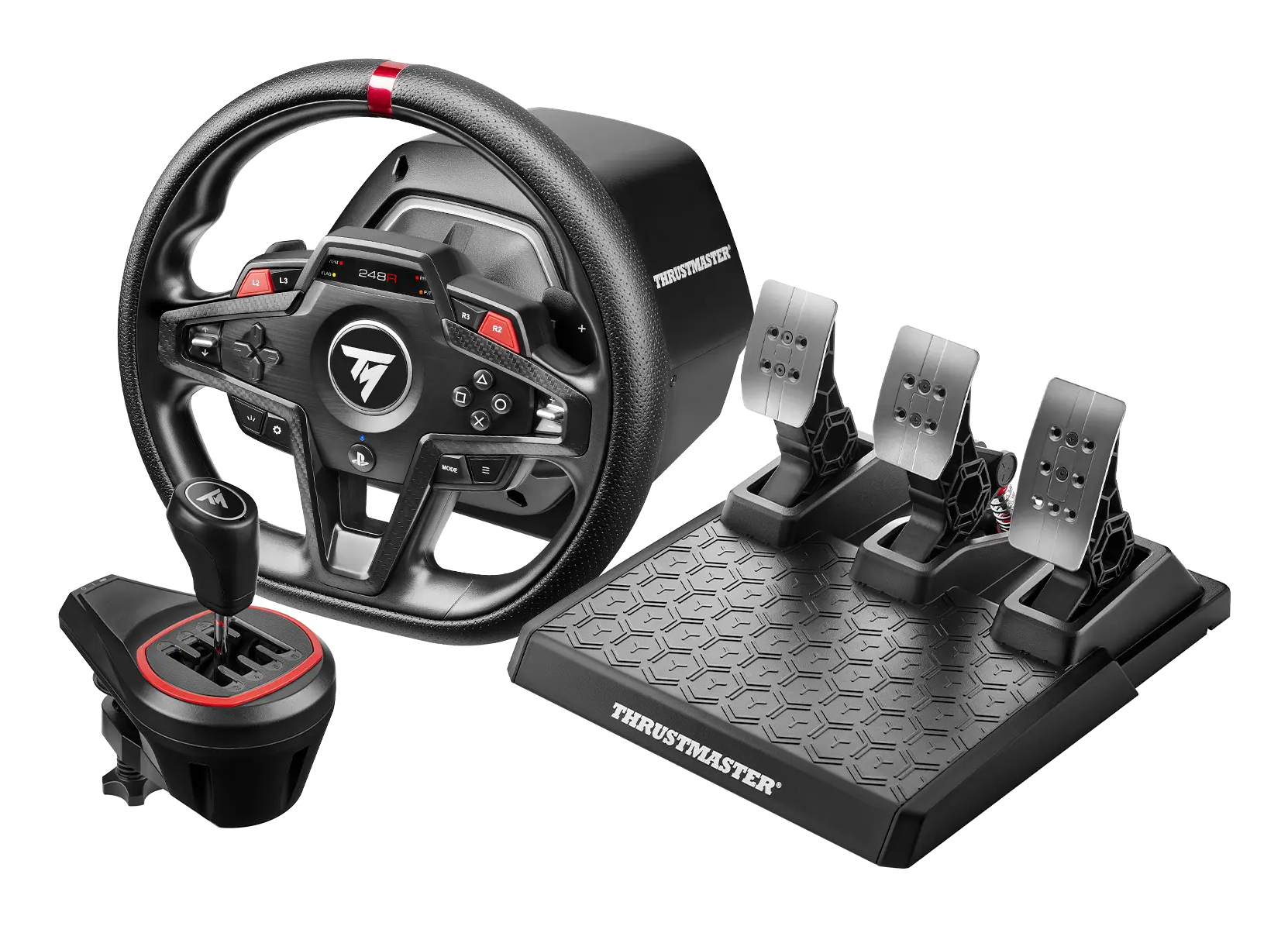 Thrustmaster - Sistema Di Simulazione Di Guida T248r Shifter Pack-nero
