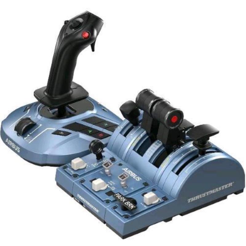 Thrustmaster - Tca Captain Pack X Airbus Edition-azzurro