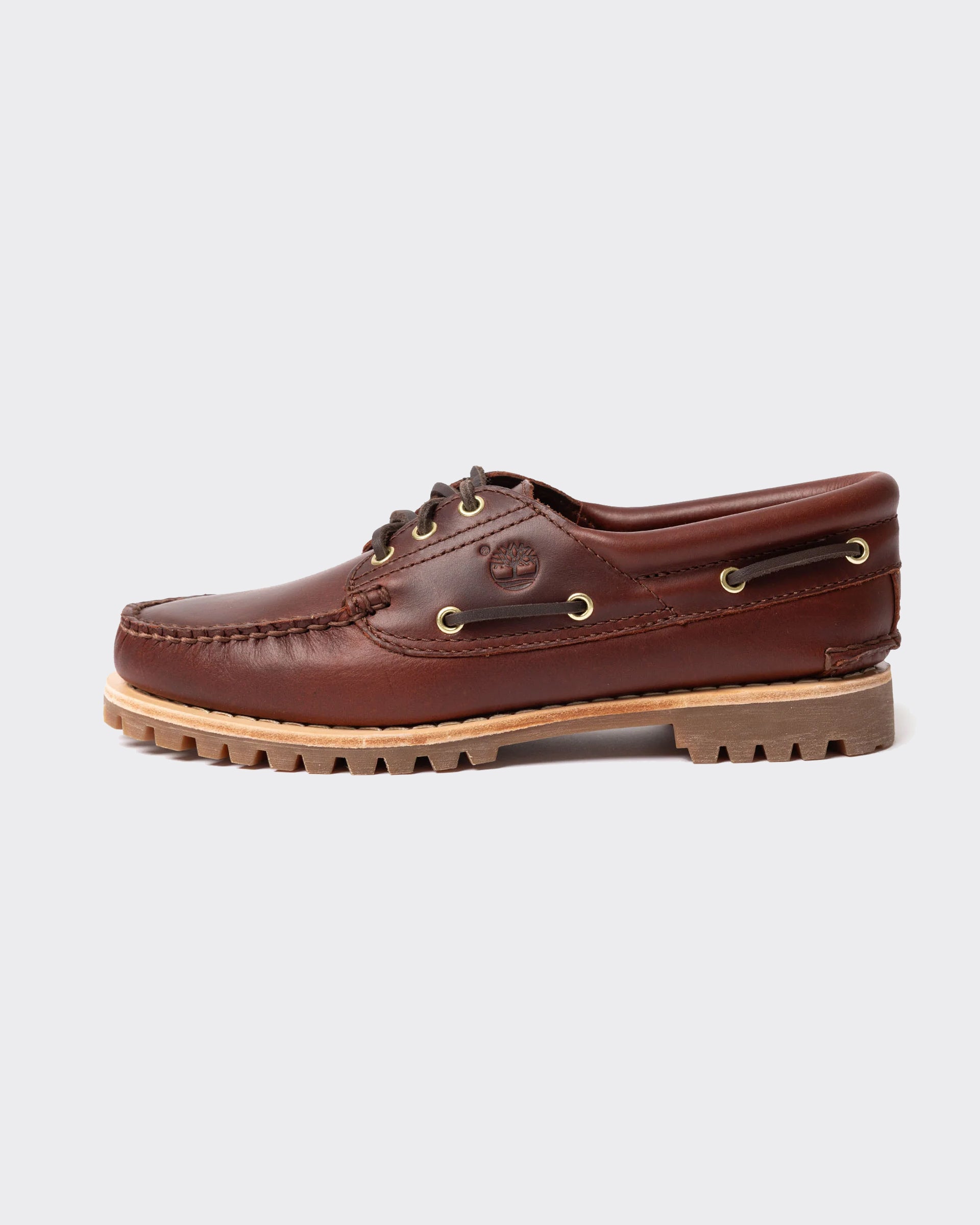 Timberland Scarpa Da Barca Woman Authentic Rootbeer