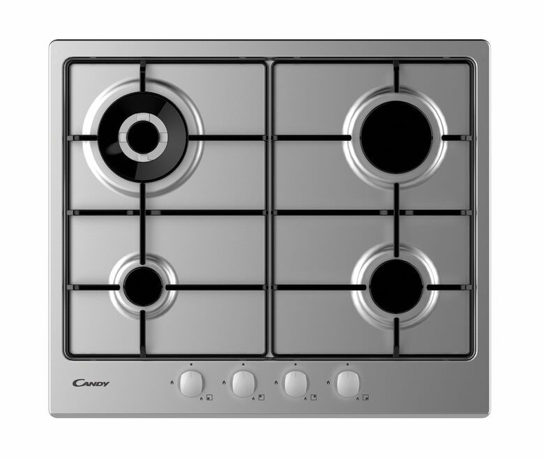 Timeless Chw6br4wx Acciaio Inossidabile Da Incasso Gas 4 Fornello(i) - Candy