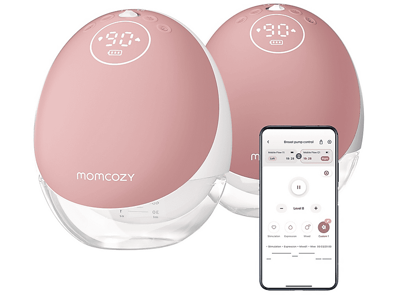 TIRALATTE MOMCOZY M9 MOBILE DOPPIO