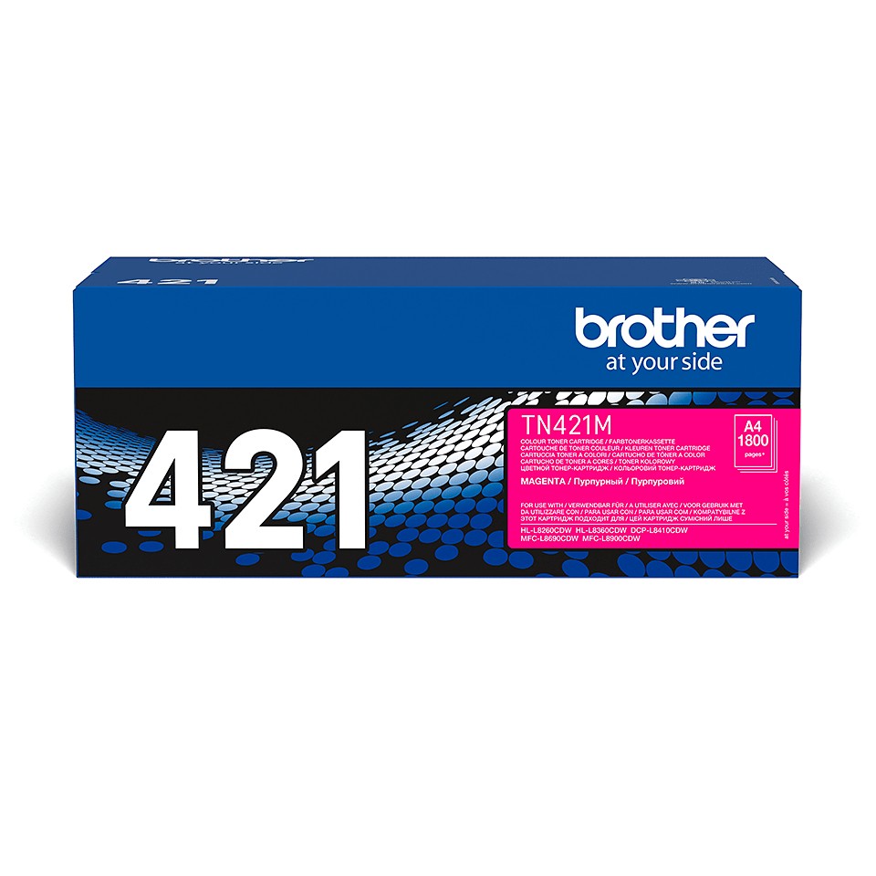 Toner Brother Tn421M Magenta Per Hl L8260Cdw/Dcp L8410Cdw Toner Brother Tn421M Magenta Per Hl L8260Cdw/Dcp L8410Cdw