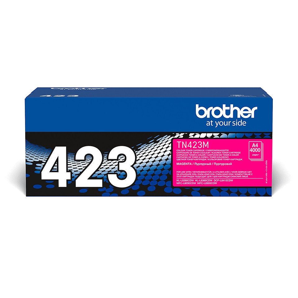 Toner Brother Tn423M Magenta Per Hl L8260Cdw/Dcp L8410Cdw 4000Pg