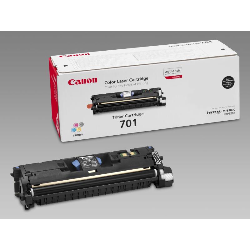 Toner canon 701bk nero 5000pp x lbp-5200 mf8180c Toner canon 701bk nero 5000pp x lbp-5200 mf8180c