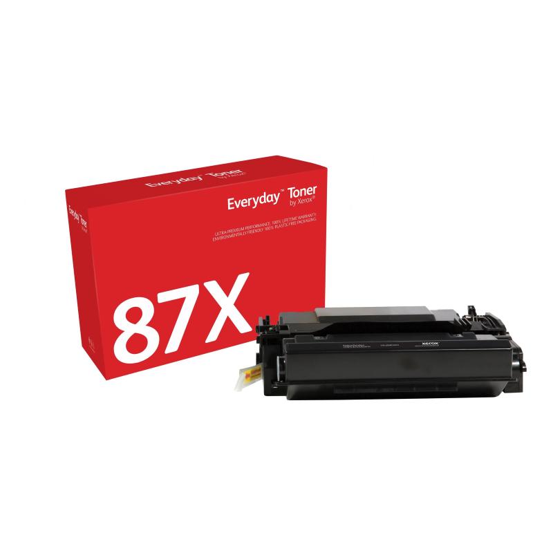 Toner everyday? _oem_name_ nero di xerox compatibile con hp 87x (cf287x), alta capacità