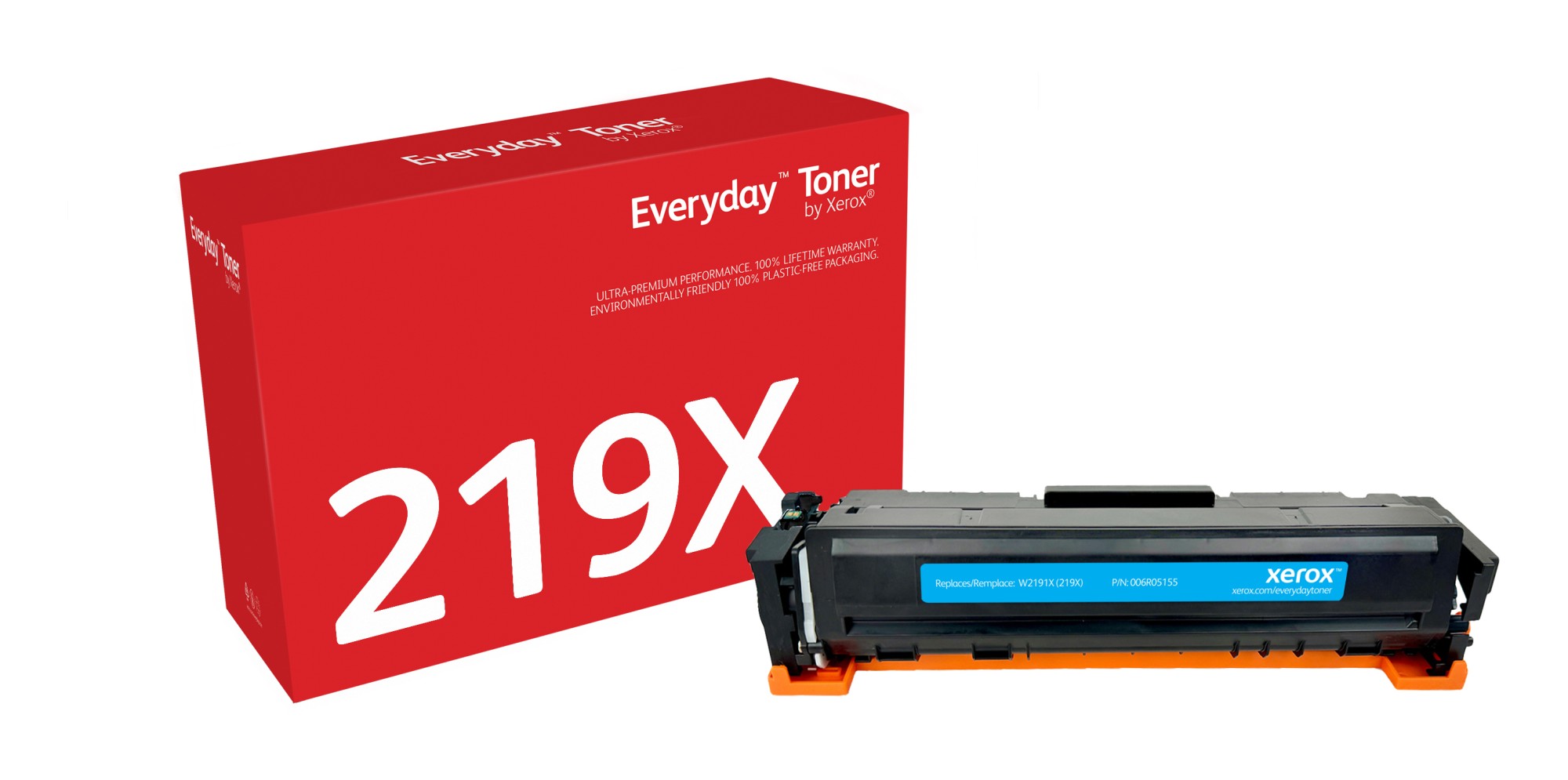 Toner Everyday di Xerox Ciano compatibile con HP 219X (W2191X) Alta capacità