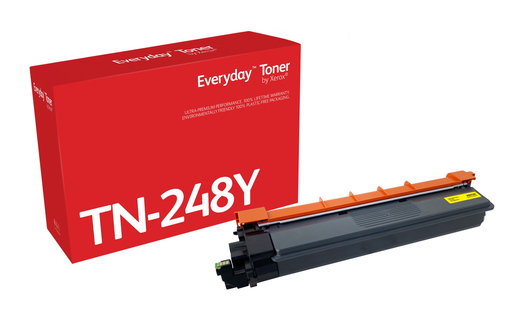 Toner Everyday di Xerox Giallo compatibile con Brother TN248Y Capacità standard