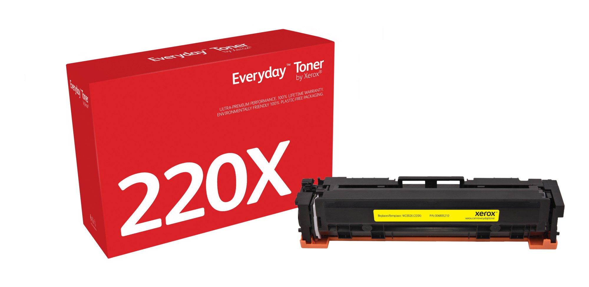 Toner Everyday di Xerox Giallo compatibile con HP 220X (W2202X) Alta capacità