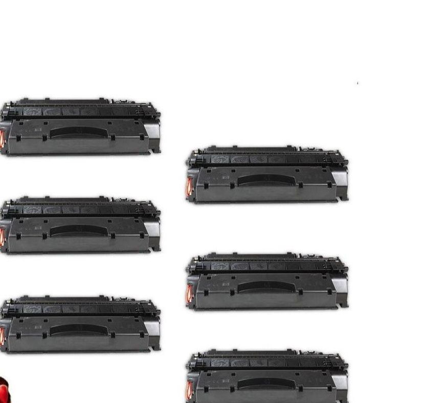 Toner HP CE505X / HP 05X compatibile con HP LaserJet P2050 - Confezione da 6