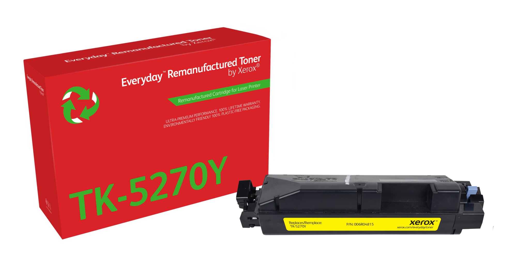 Toner rigenerato Everyday di Xerox Giallo compatibile con Kyocera TK-5270Y Capacità standard