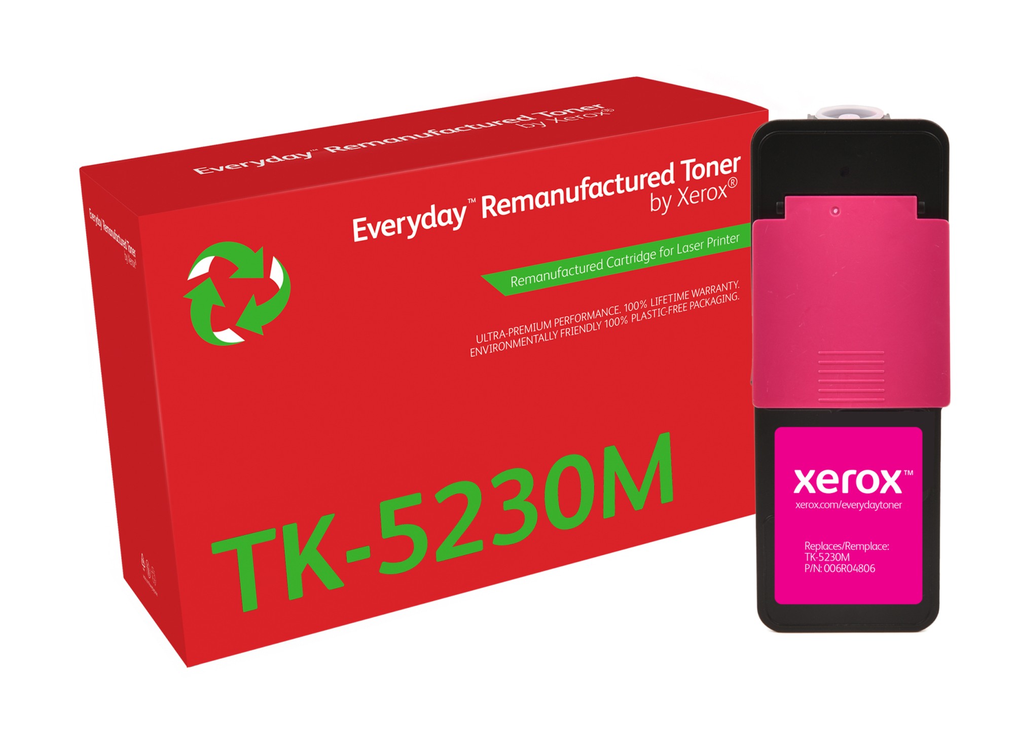Toner rigenerato Everyday di Xerox Magenta compatibile con Kyocera TK-5230M Capacità standard