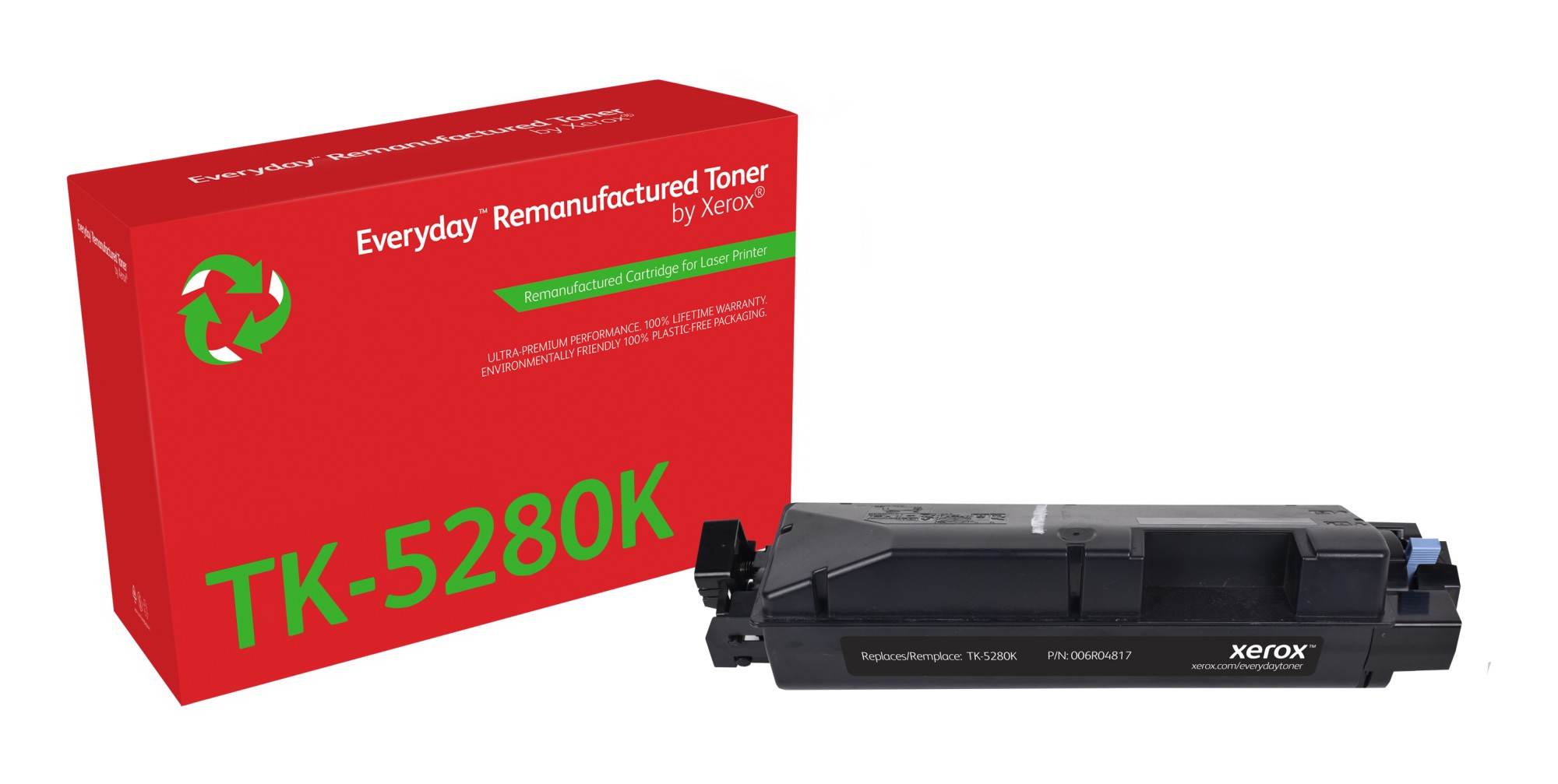 Toner rigenerato Everyday di Xerox Nero compatibile con Kyocera TK-5280K Capacità standard Toner rigenerato Everyday di Xerox Nero compatibile con Kyocera TK-5280K Capacità standard