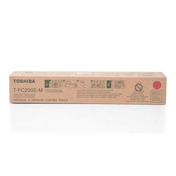Toner T-FC200EM TONER MAGENTA (CARTRIDGE) per e-STUDIO2000AC/2500AC durata 33600 - 6AJ00000197