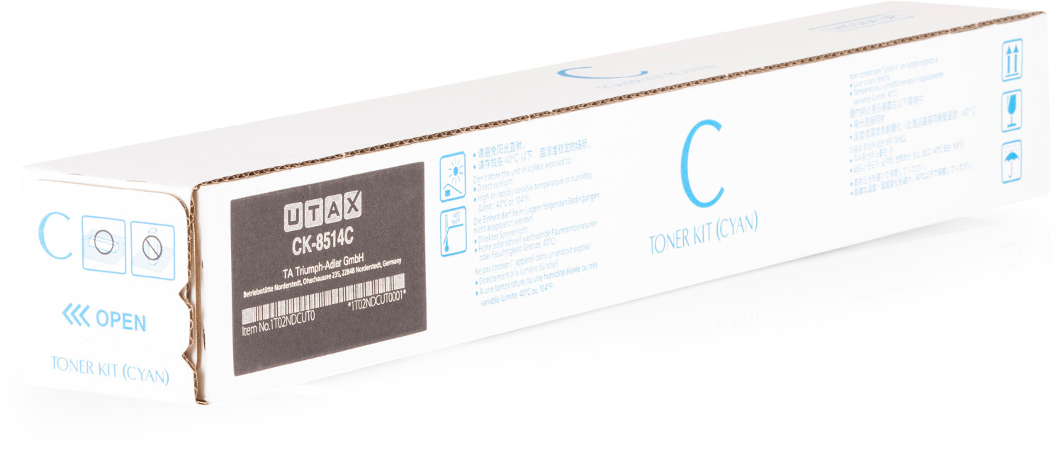 Toner Utax CK-8514C CK8514C Ciano (1T02NDCUT1)
