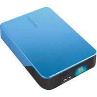 Toshiba canvio flex 4 tb 2.5 zoll usb 3.0 micro-b (5gb/âs) metallic blue externe festplatte hdd