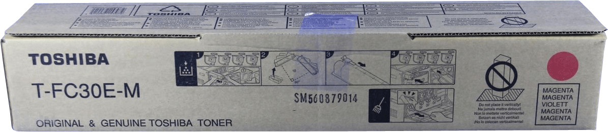 Toshiba T-FC 30 EM cartuccia toner 1 pz Originale Magenta