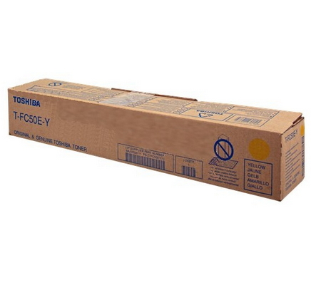 Toshiba Toner T-FC50EY TFC50EY giallo gel (6AJ00000111)(6AJ00000225)