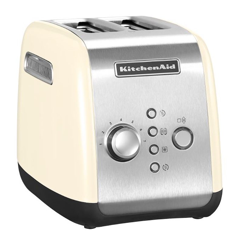 Tostapane KITCHENAID 5KMT221EAC, Potenza 1100 W, Numero di fessure per tostare 2, Livelli tostatura 7 , Sistema sollevamento, Funzione scongelamento, Raccoglitore briciole, almon cream