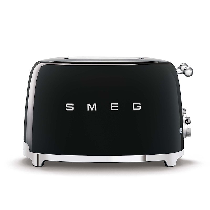 Tostapane SMEG TSF03BLEU, Potenza 2000 W, Numero di fessure per tostare 4, Livelli tostatura 6 , Sistema sollevamento, Funzione scongelamento, Raccoglitore briciole, NERO