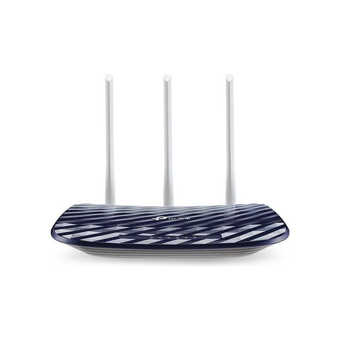 TP-Link Archer C20 Router Wi-Fi AC750 Dual-band 4 Porte Fast Ethernet Nero-Bianco