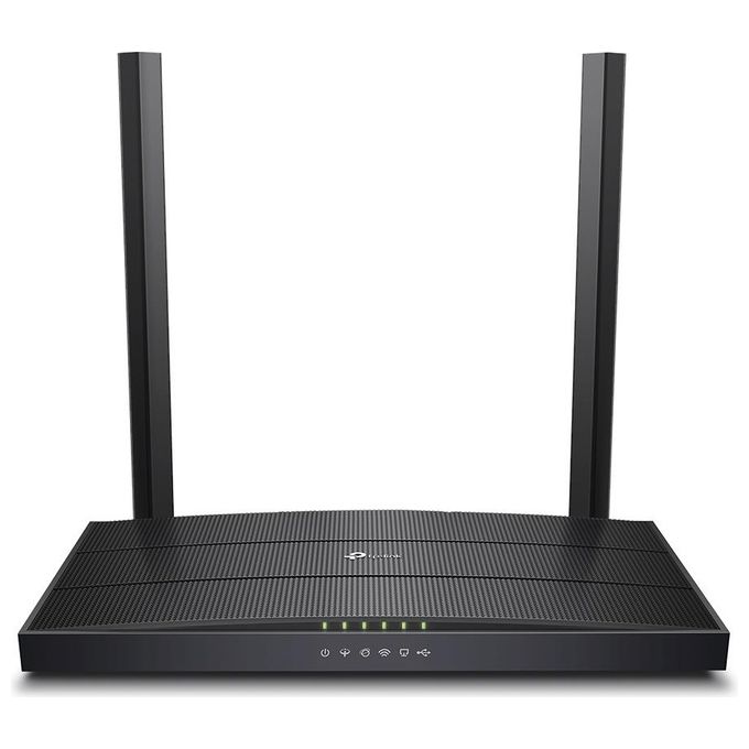 TP-Link ARCHER VR400 Router Wireless Modem VDSL ADSL AC1200 Dual-band 2.4 GHz 5 GHz Wi-Fi 5 Gigabit Ethernet colore Nero