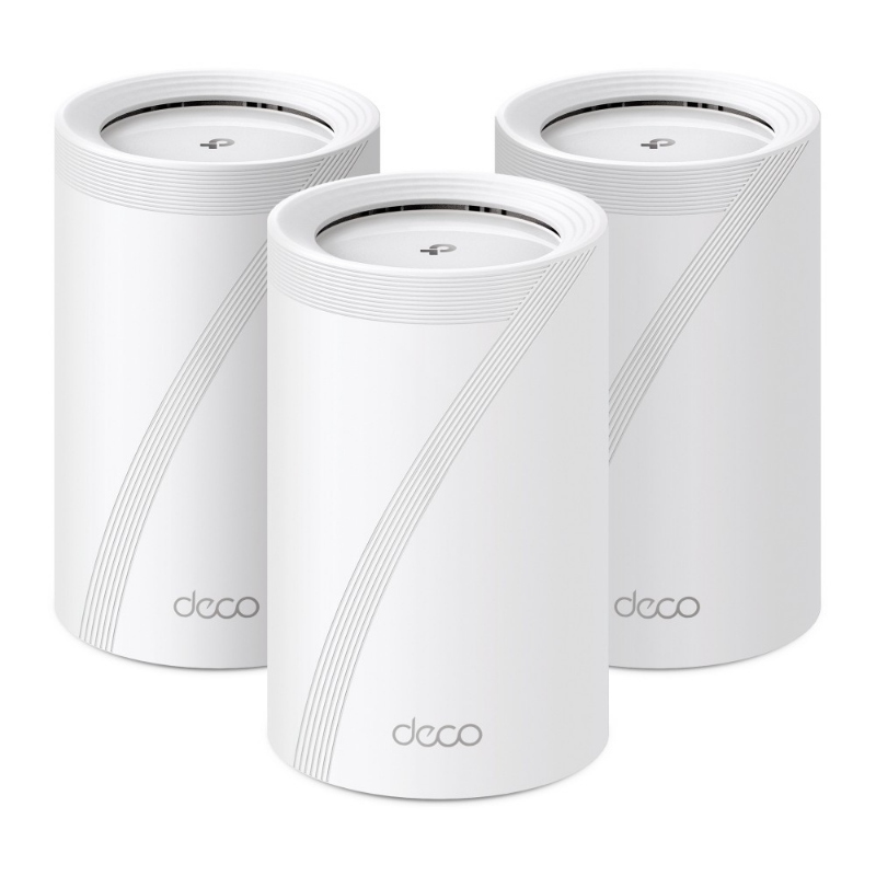 Tp-link deco be65 tri-band (2,4 ghz/5 ghz/6 ghz) wi-fi 7 (802.11be) bianco 4 interno