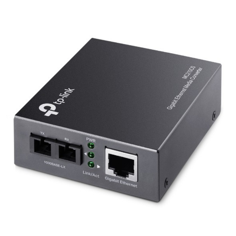 Tp-link gigabit ethernet media converter(sc,single-mode)