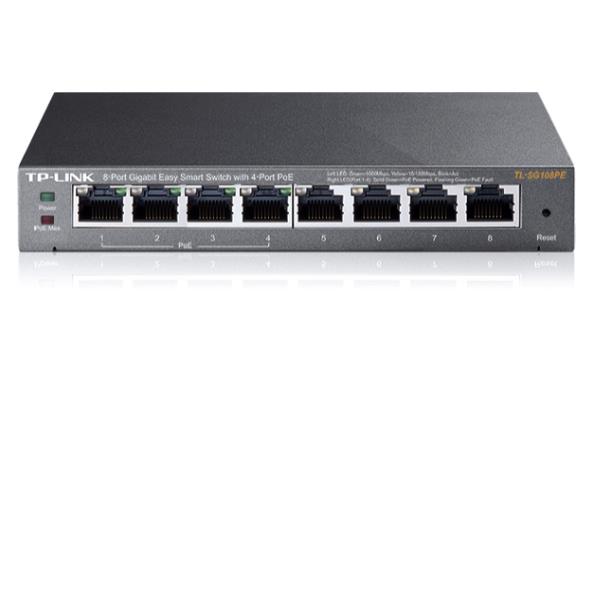 Tp-Link Gigabit POE Smart Switch TL-SG108PE