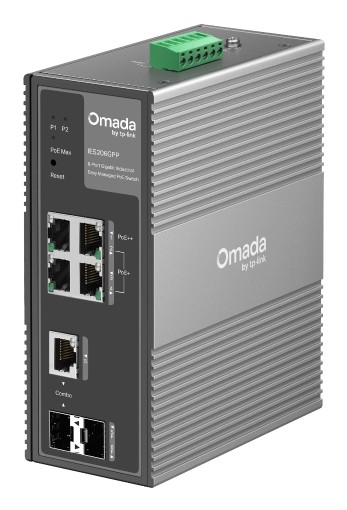 TP-Link IES206GPP switch di rete Gestito Gigabit Ethernet (10/100/1000) Supporto Power over Ethernet (PoE) Nero