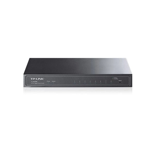 Tp-link jetstream tl-sg2008 switch di rete gestito l2/l2+ gigabit ethernet (10/100/1000) nero Tp-link jetstream tl-sg2008 switch di rete gestito l2/l2+ gigabit ethernet (10/100/1000) nero