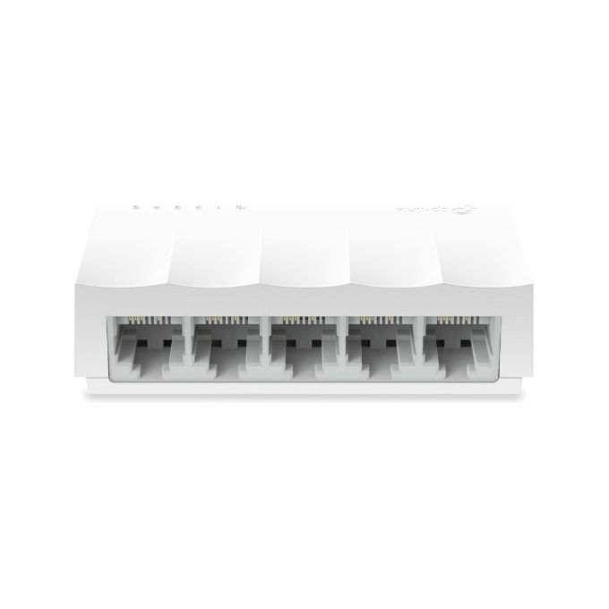 TP-Link LS1005 Switch Desktop 5 Porte Fast Ethernet 10-100 Mbps Non Gestito 1 Gbit-s colore Bianco TP-Link LS1005 Switch Desktop 5 Porte Fast Ethernet 10-100 Mbps Non Gestito 1 Gbit-s colore Bianco