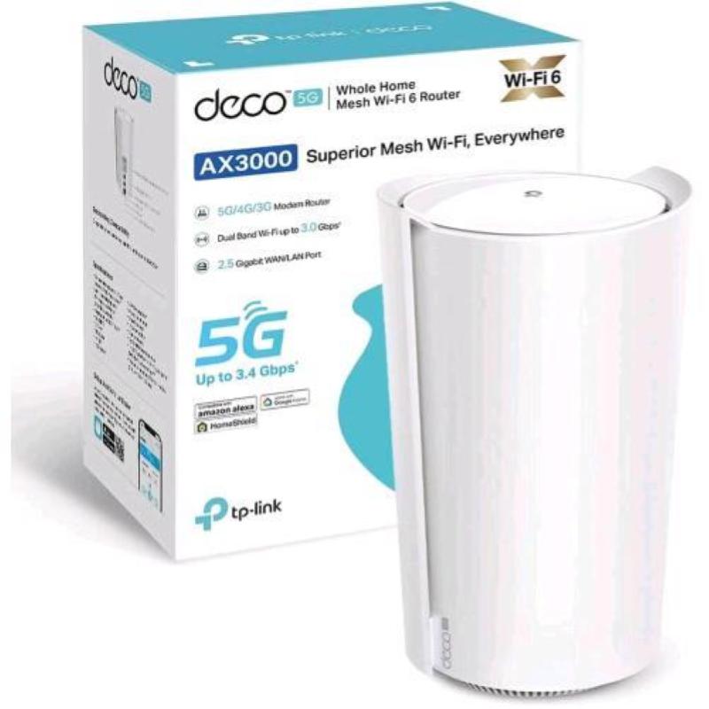 Tp-link - Mesh Router 5g Con Slot Sim Card, Wi-fi 6 Ax3000