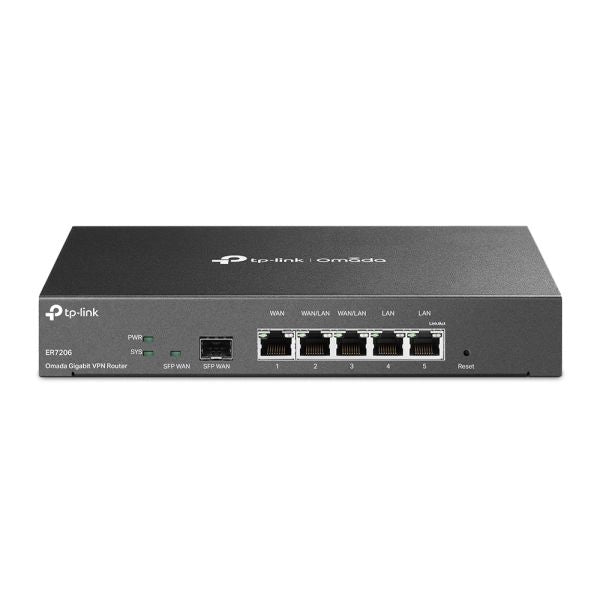 Tp-link omada er7206 router cablato gigabit ethernet nero Tp-link omada er7206 router cablato gigabit ethernet nero