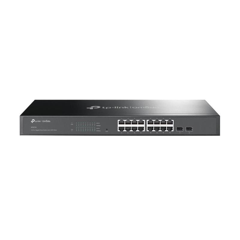 Tp-link omada sg2218 switch di rete gestito l2/l2+ gigabit ethernet (10/100/1000) 1u nero Tp-link omada sg2218 switch di rete gestito l2/l2+ gigabit ethernet (10/100/1000) 1u nero