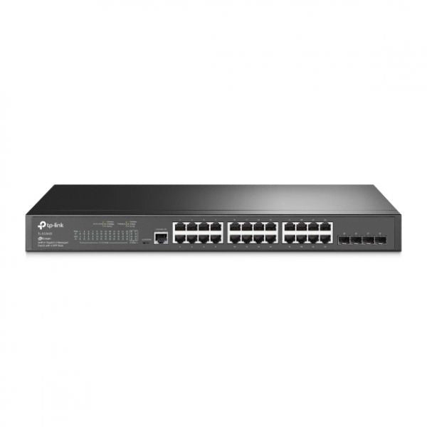 Tp-link omada sg3428 switch di rete gestito l2/l3 gigabit ethernet (10/100/1000) 1u nero - TL-SG3428 Tp-link omada sg3428 switch di rete gestito l2/l3 gigabit ethernet (10/100/1000) 1u nero - TL-SG3428