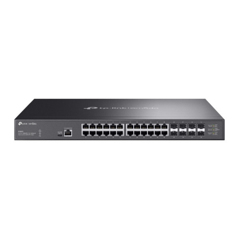 Tp-link omada sx3832 switch di rete gestito l2/l2+ 10g ethernet (100/1000/10000) 1u nero Tp-link omada sx3832 switch di rete gestito l2/l2+ 10g ethernet (100/1000/10000) 1u nero
