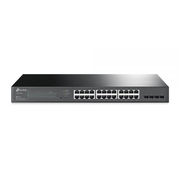 Tp-link omada tl-sg2428p gestito l2/l2+ gigabit ethernet (10/100/1000) supporto power over ethernet (poe) 1u nero Tp-link omada tl-sg2428p gestito l2/l2+ gigabit ethernet (10/100/1000) supporto power over ethernet (poe) 1u nero