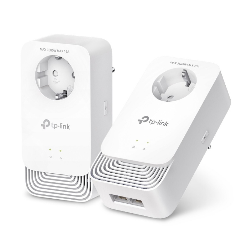 Tp-link pg2400p kit adattatore di rete powerline 1428 mbit/s collegamento ethernet lan bianco 2 pz