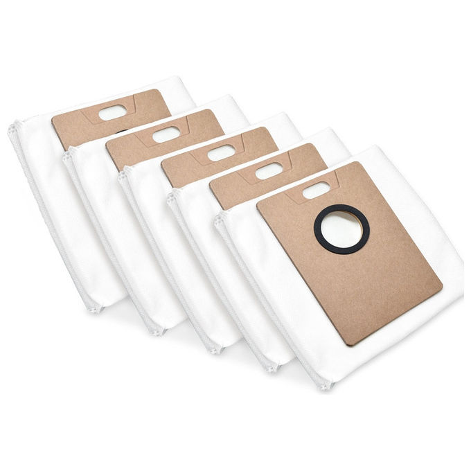 TP-Link RVA202 Tapo Kit Sacchetti Ricambio Robot Aspirapolvere 5 pz 3 L compatibile RV30 Max Plus RV20 Max Plus colore Bianco TP-Link RVA202 Tapo Kit Sacchetti Ricambio Robot Aspirapolvere 5 pz 3 L compatibile RV30 Max Plus RV20 Max Plus colore Bianco