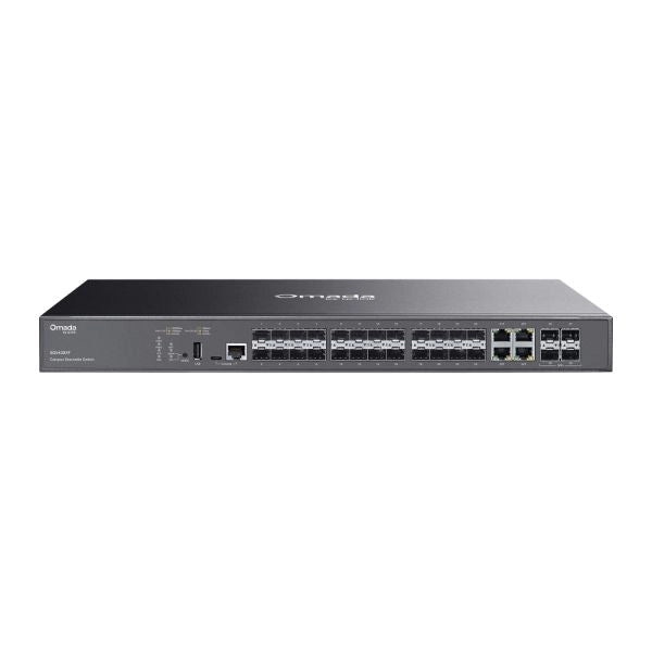 Tp-link sg5428xf switch di rete gestito l3 nero Tp-link sg5428xf switch di rete gestito l3 nero