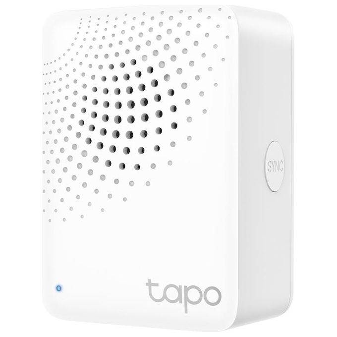 TP-Link TAPO H100 Tapo Hub IoT Smart con Campanello 64 dispositivi Sirena 90 dB 19 suonerie Wi-Fi 2.4 GHz colore Bianco TP-Link TAPO H100 Tapo Hub IoT Smart con Campanello 64 dispositivi Sirena 90 dB 19 suonerie Wi-Fi 2.4 GHz colore Bianco