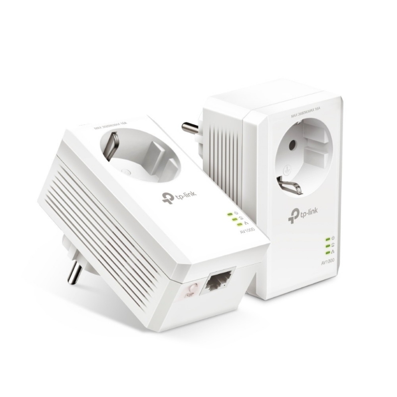 Tp-link tl-pa7019p kit 1000 mbit/s collegamento ethernet lan bianco 2 pz Tp-link tl-pa7019p kit 1000 mbit/s collegamento ethernet lan bianco 2 pz