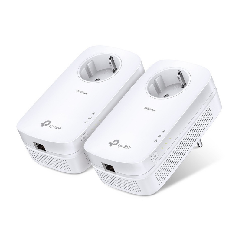 Tp-link tl-pa8010p kit adattatore di rete powerline 1300 mbit/s collegamento ethernet lan bianco 2 pz