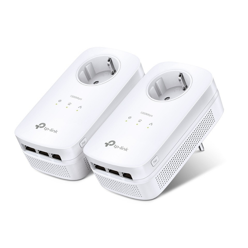 Tp-link tl-pa8030p kit adattatore di rete powerline 1200 mbit/s collegamento ethernet lan bianco 2 pz