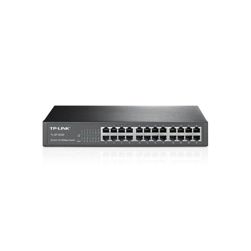 Tp-link tl-sf1024d switch 24 x 10/100 non gestito rj45