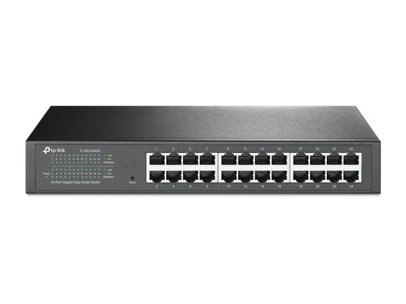 Tp-link tl-sg1024de gestito l2 gigabit ethernet (10/100/1000) 1u nero Tp-link tl-sg1024de gestito l2 gigabit ethernet (10/100/1000) 1u nero
